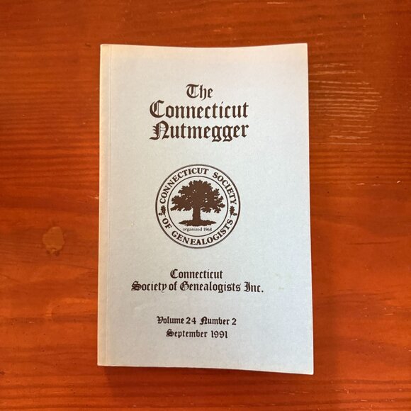 The Connecticut Nutmegger Genealogy Journals 1989 & 1991 - Picture 4 of 5
